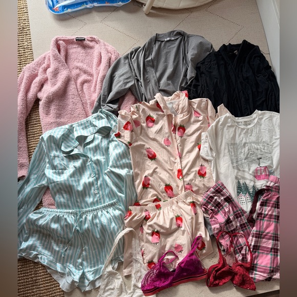 Victoria's Secret Other - Women's Intimates & Sleepwear Set - Pink, Blue, White